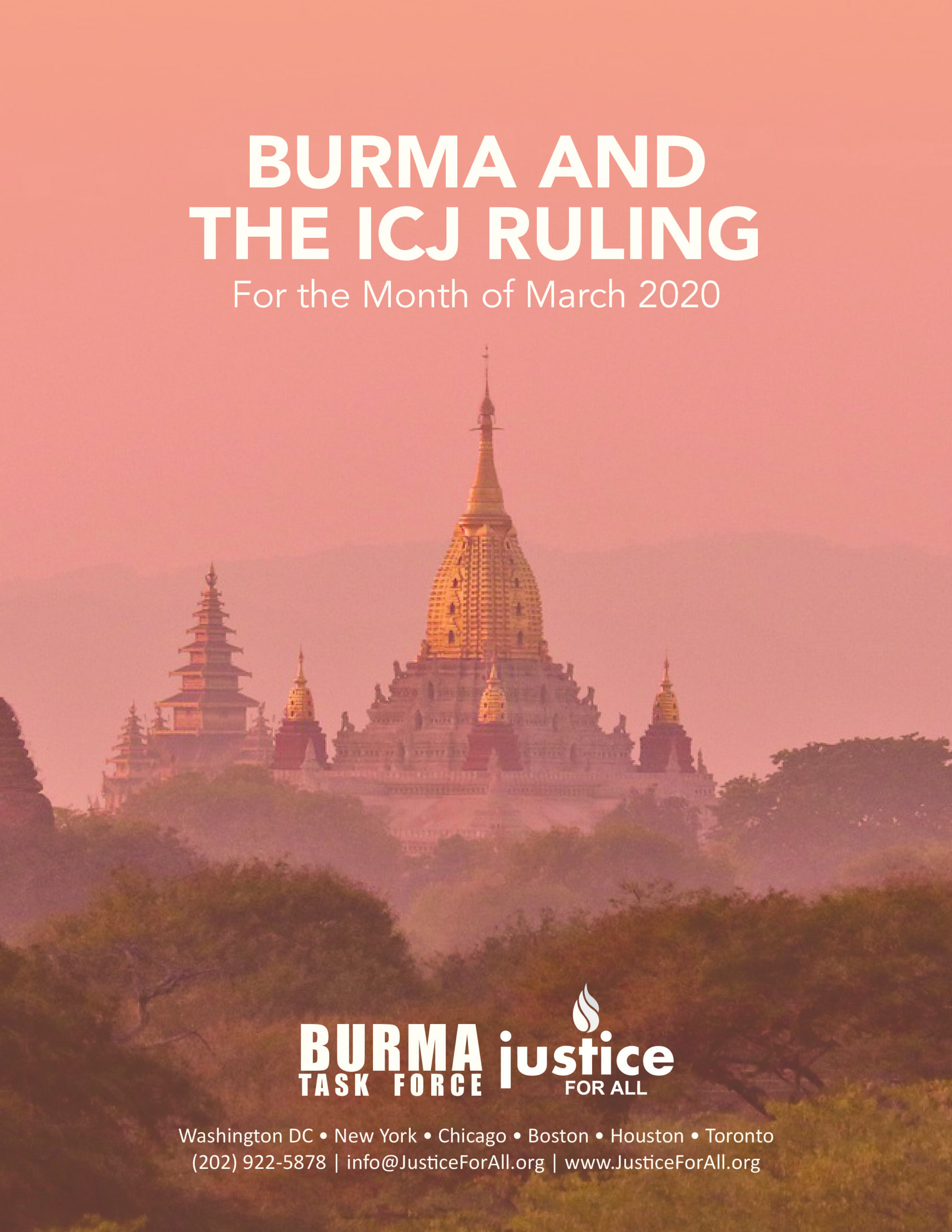 Burma And ICJ Compliance – March Report